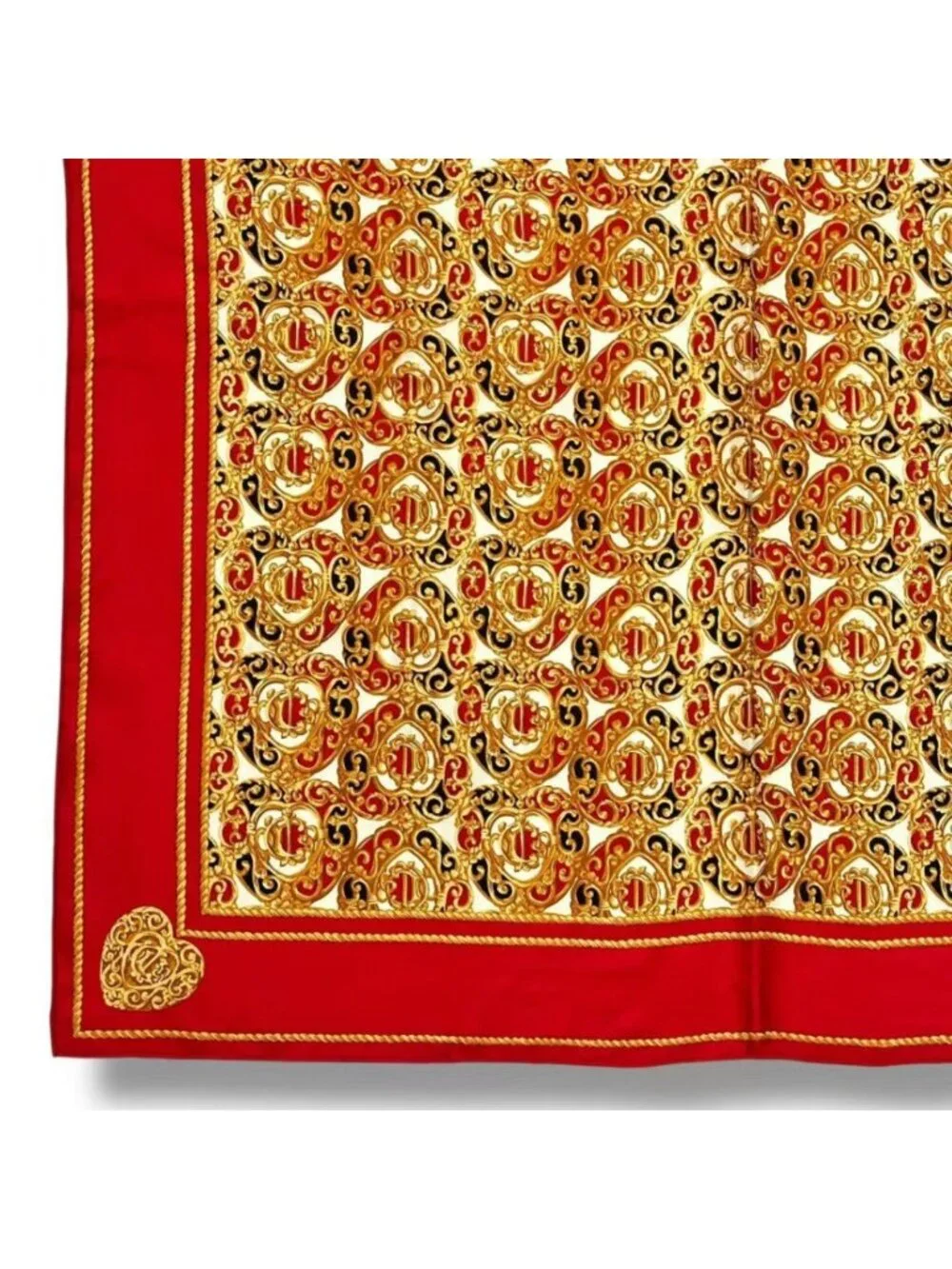 Dior Silk Scarf Logo All Over